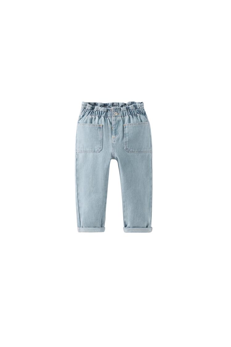 PAPERBAG JEANS Light blue ZARA Canada